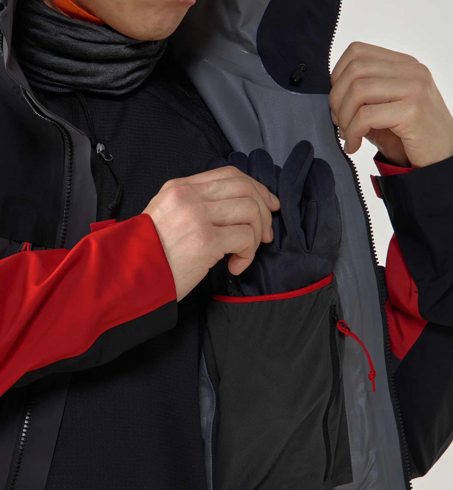 Spitz GTX Pro II Jacket Men Magnetite/True Black