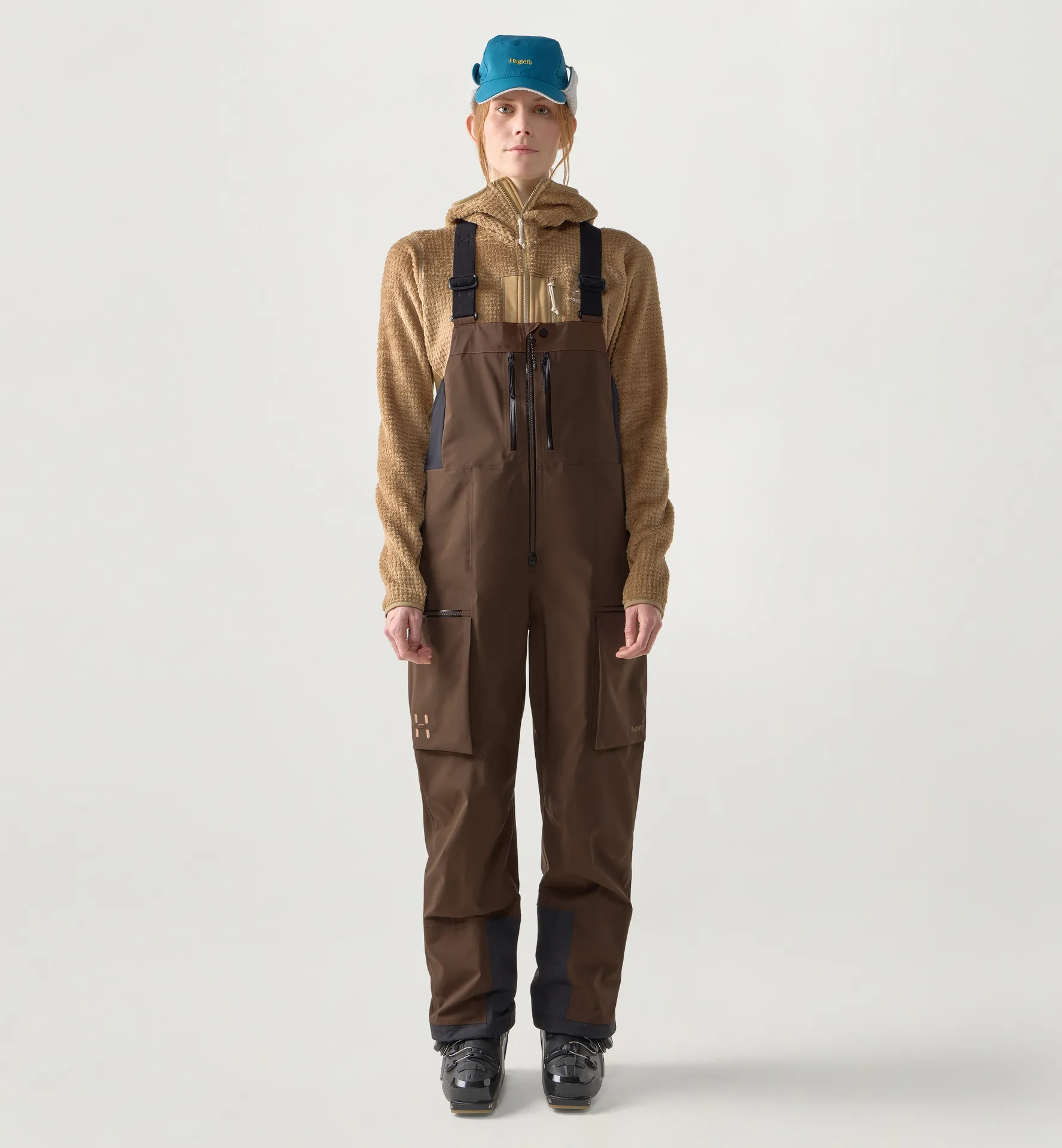 Vassi GTX Pro II Bib Women Woodland Brown