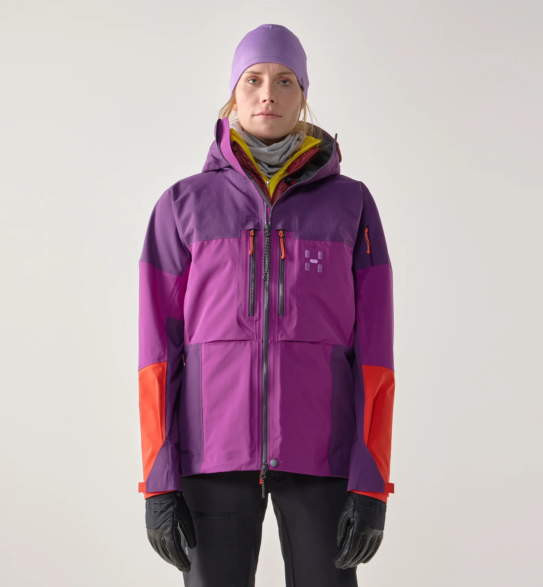 Spitz GTX Pro II Jacket Women | Grape Purple/Purple Night