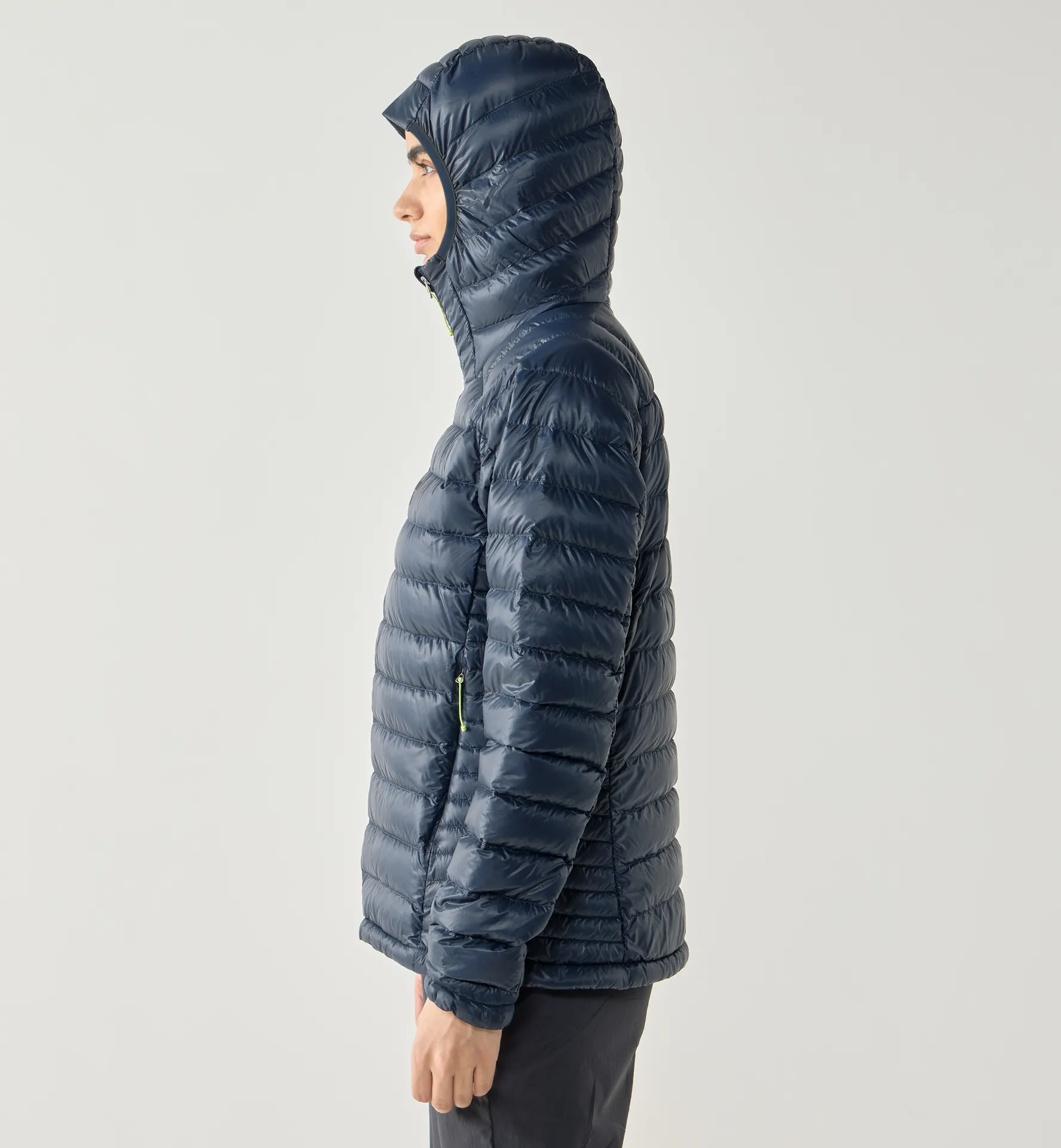 L.I.M Down II Hood Women Tarn Blue