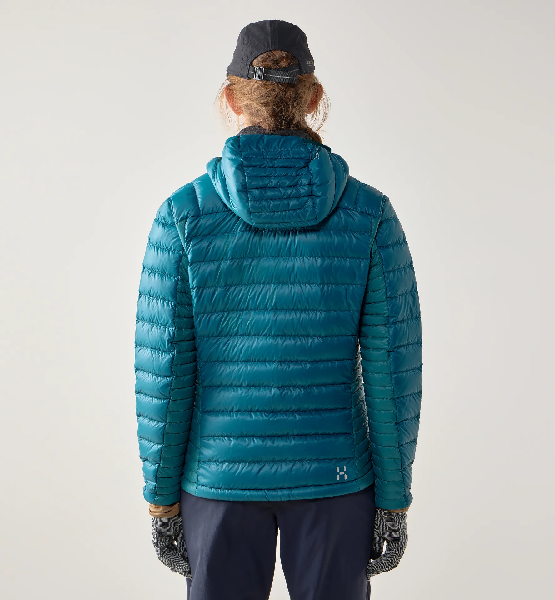 L.I.M Down II Hood Women Deep Teal/Mountain Teal