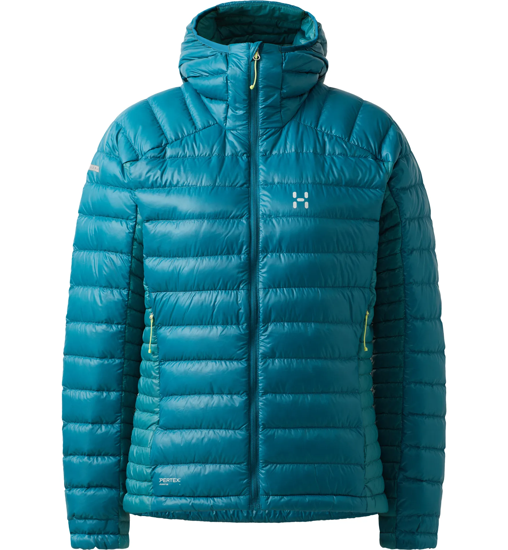 L.I.M Down II Hood Women Deep Teal/Mountain Teal
