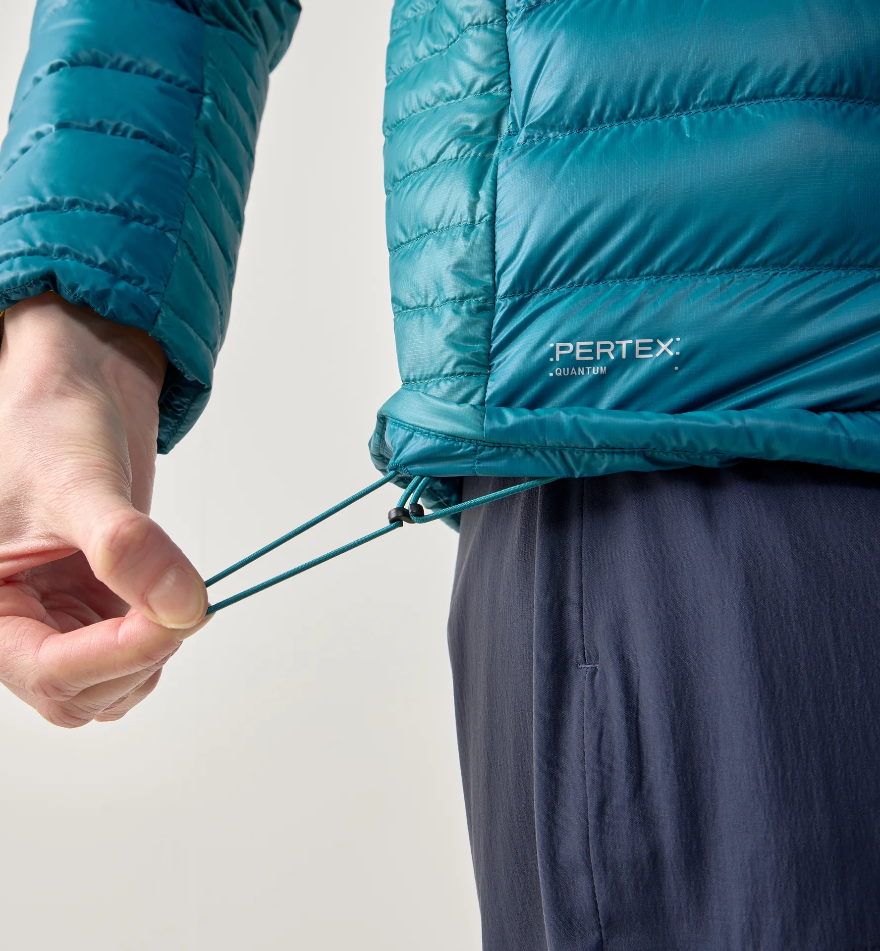 L.I.M Down II Hood Women Deep Teal/Mountain Teal