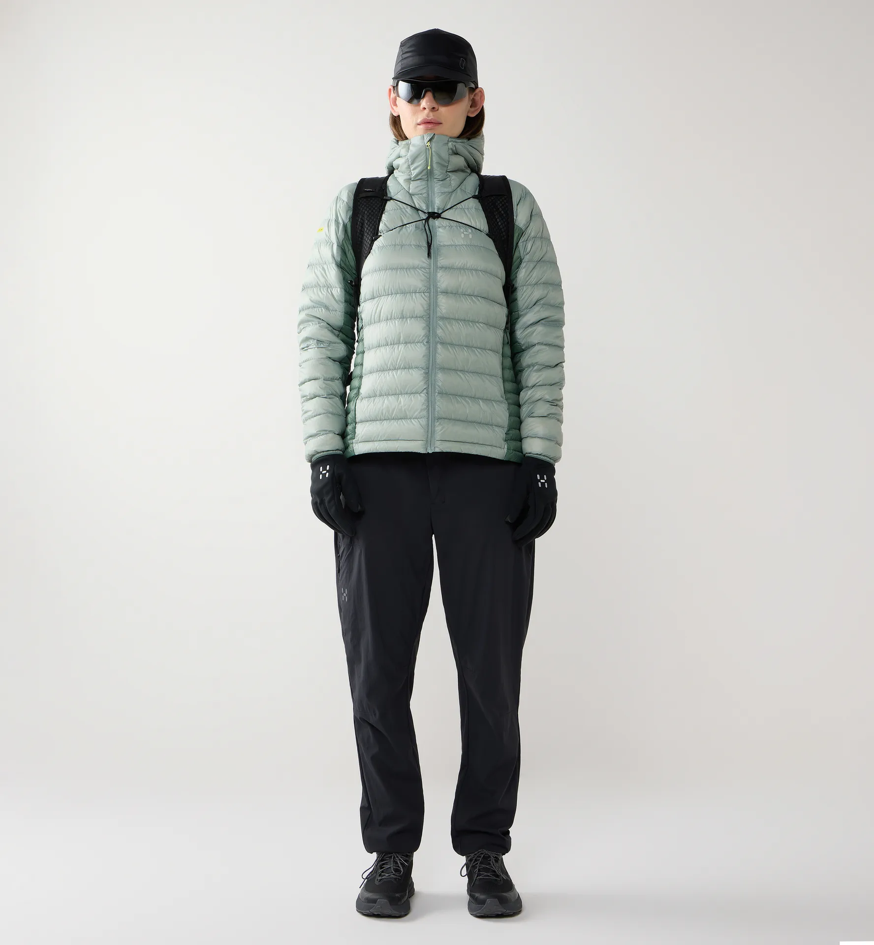 L.I.M Down II Hood Women Dew Green/Chlorophyll Green
