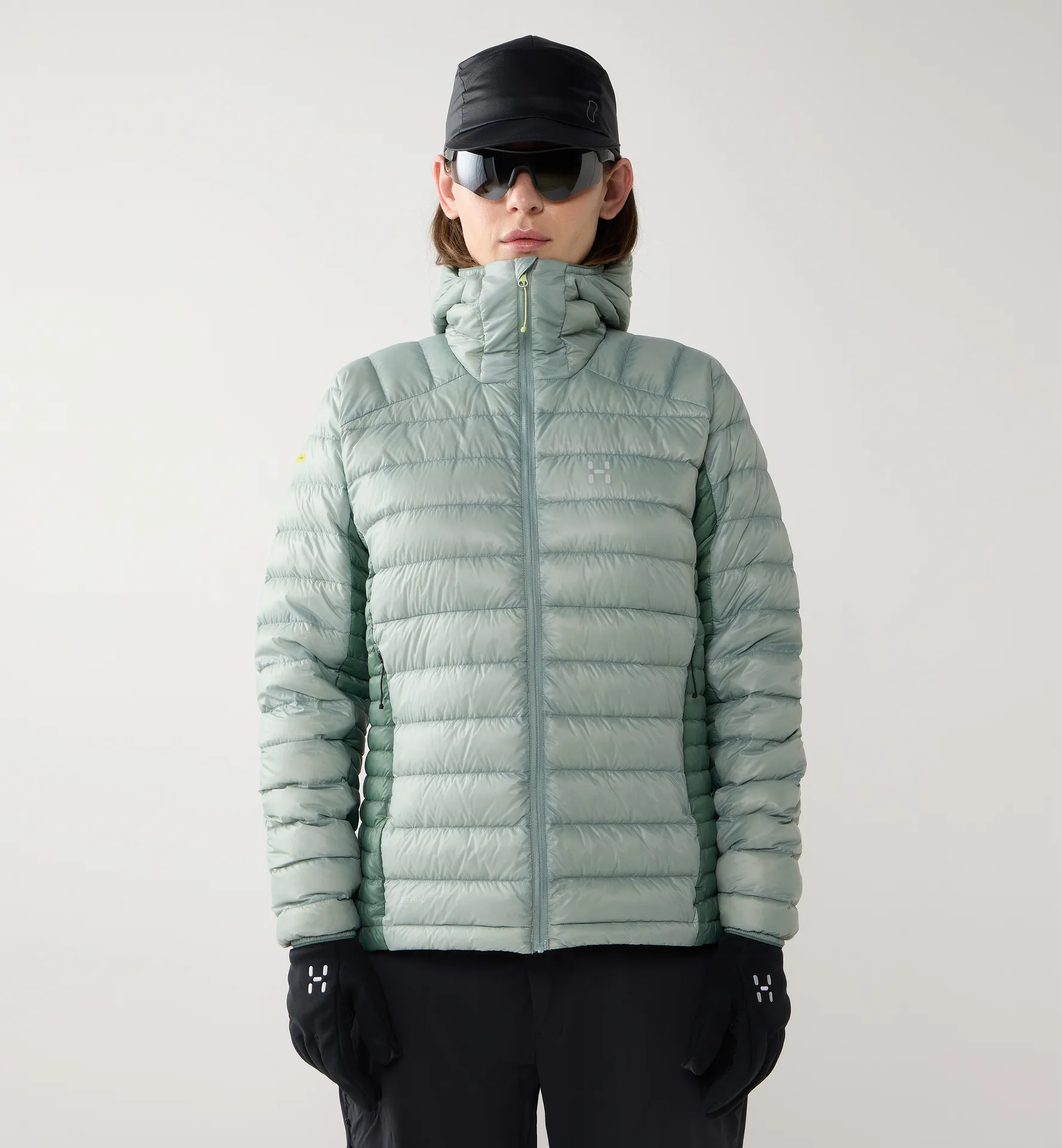 L.I.M Down II Hood Women | Dew Green/Chlorophyll Green 
