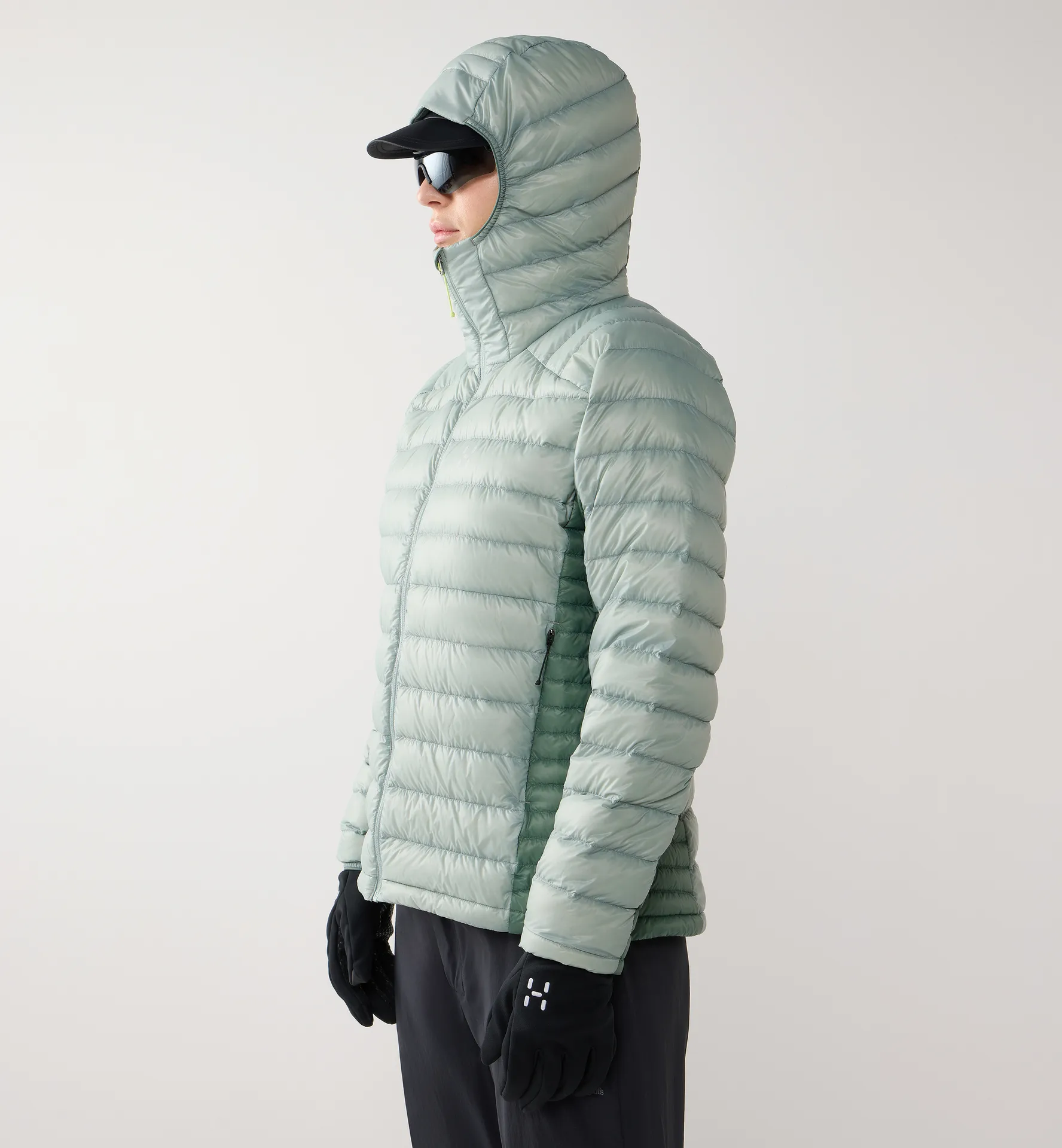 L.I.M Down II Hood Women Dew Green/Chlorophyll Green