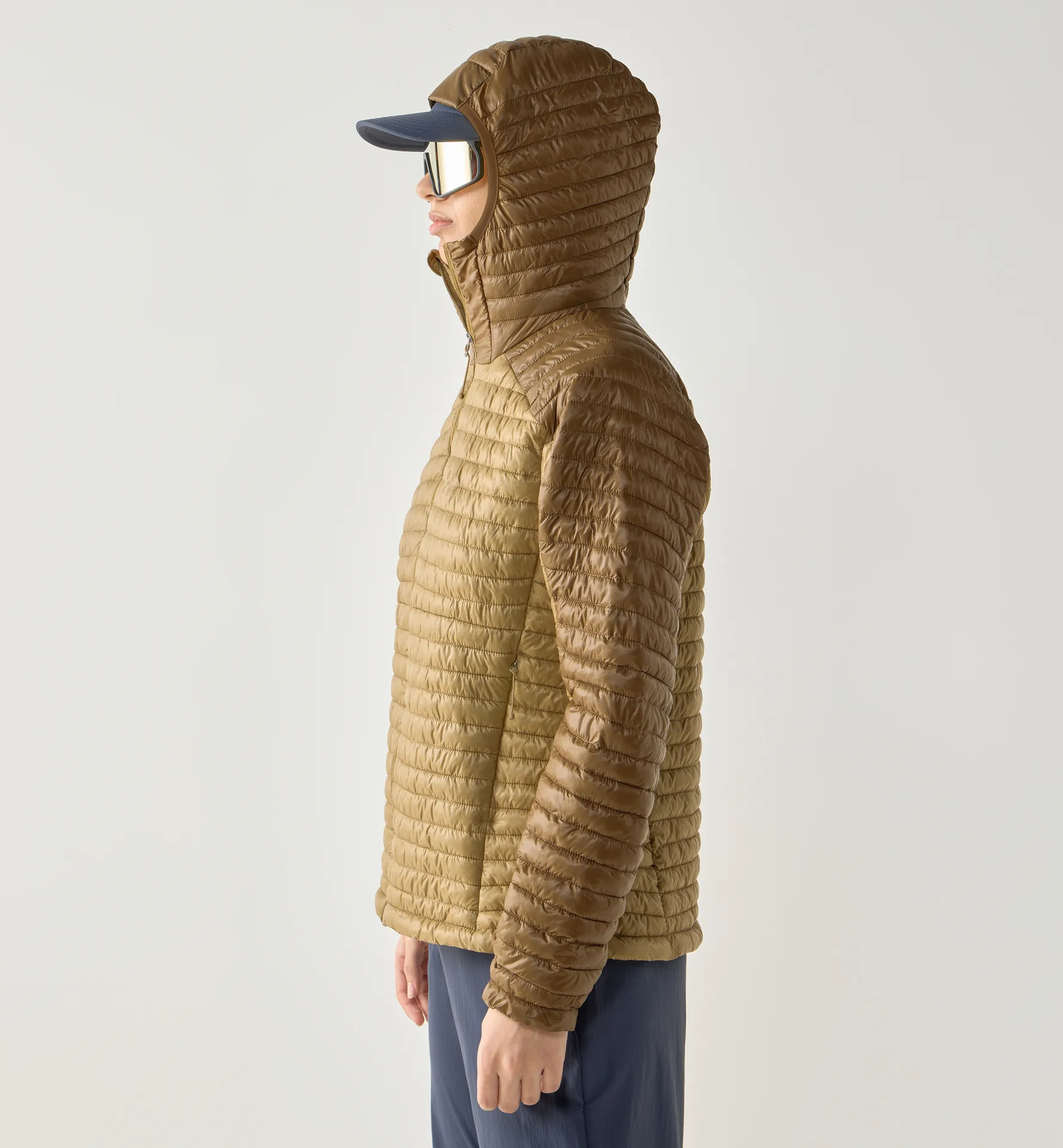 L.I.M Mimic II Hood Women Oak Brown/Teak Brown
