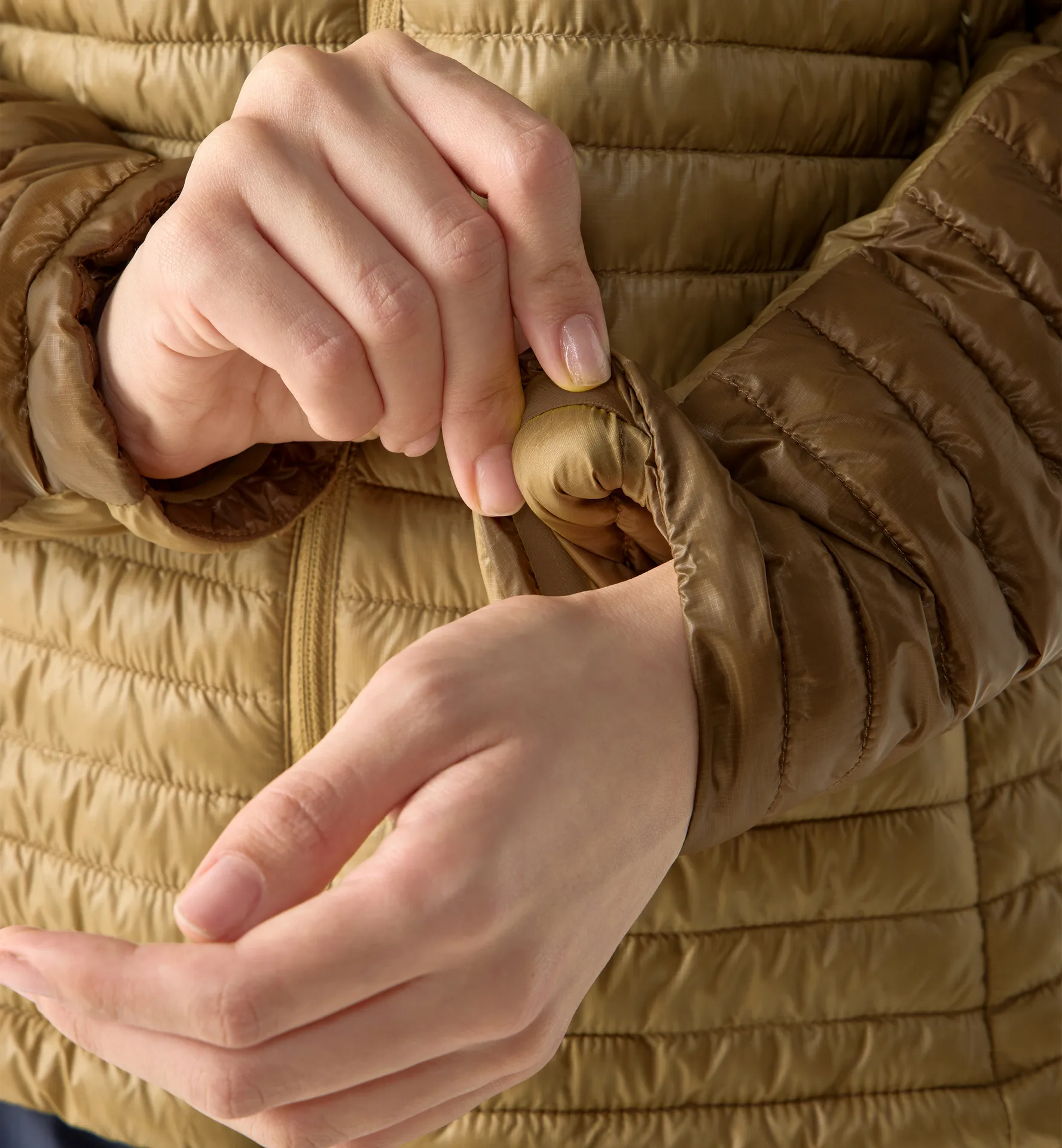 L.I.M Mimic II Hood Women Oak Brown/Teak Brown