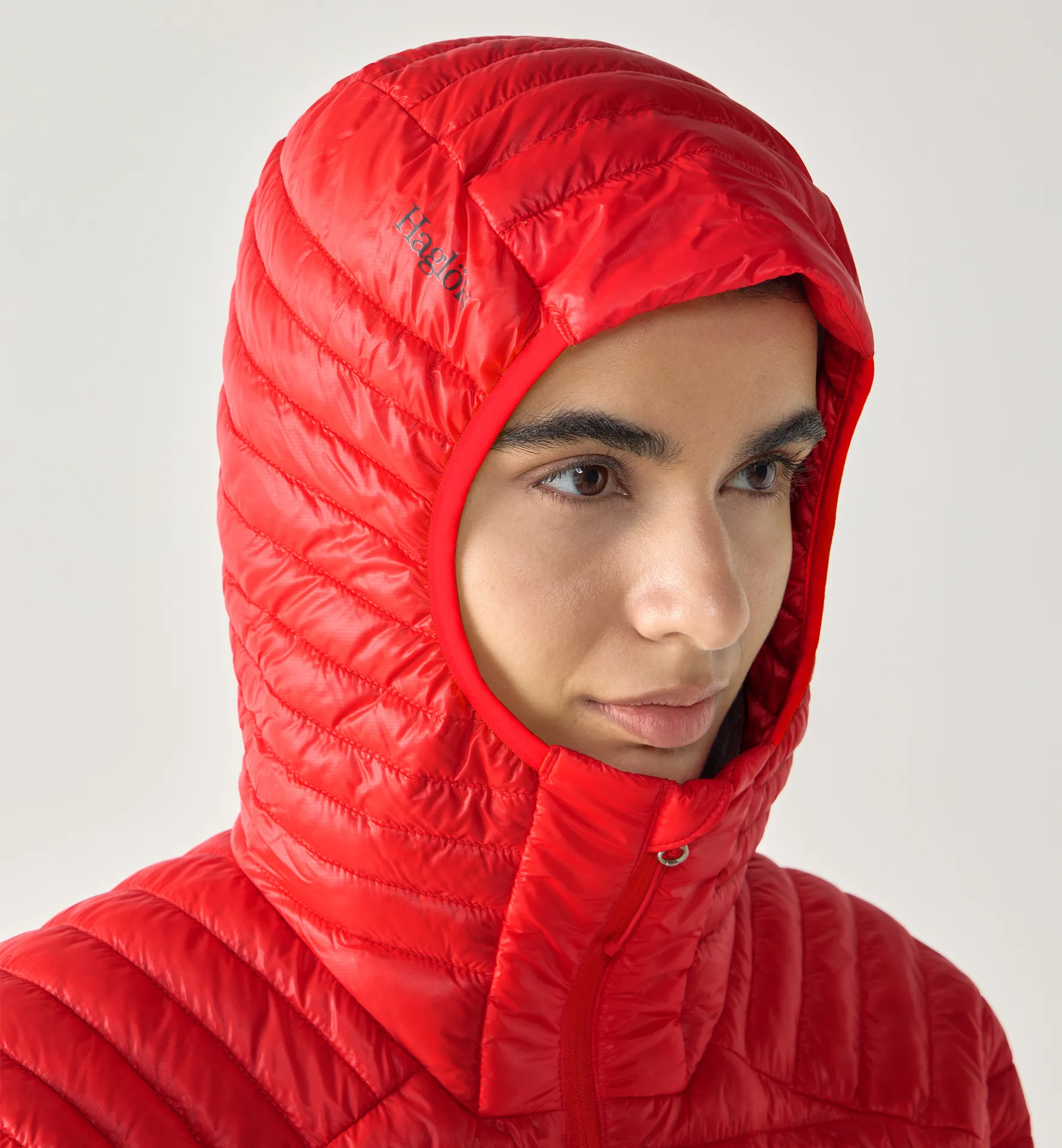 L.I.M Mimic II Hood Women Tech Red