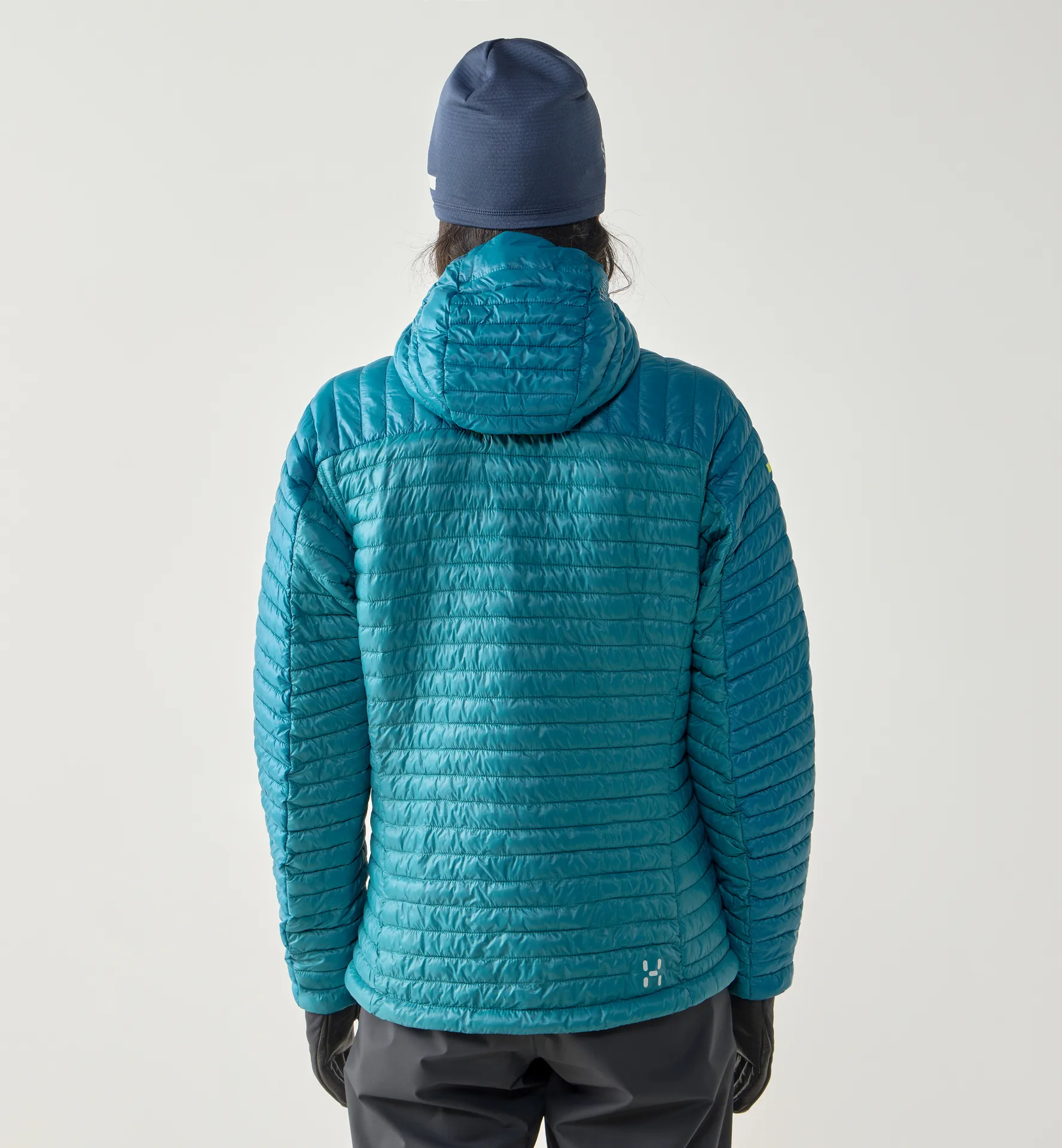 L.I.M Mimic II Hood Women Mountain Teal/Deep Teal