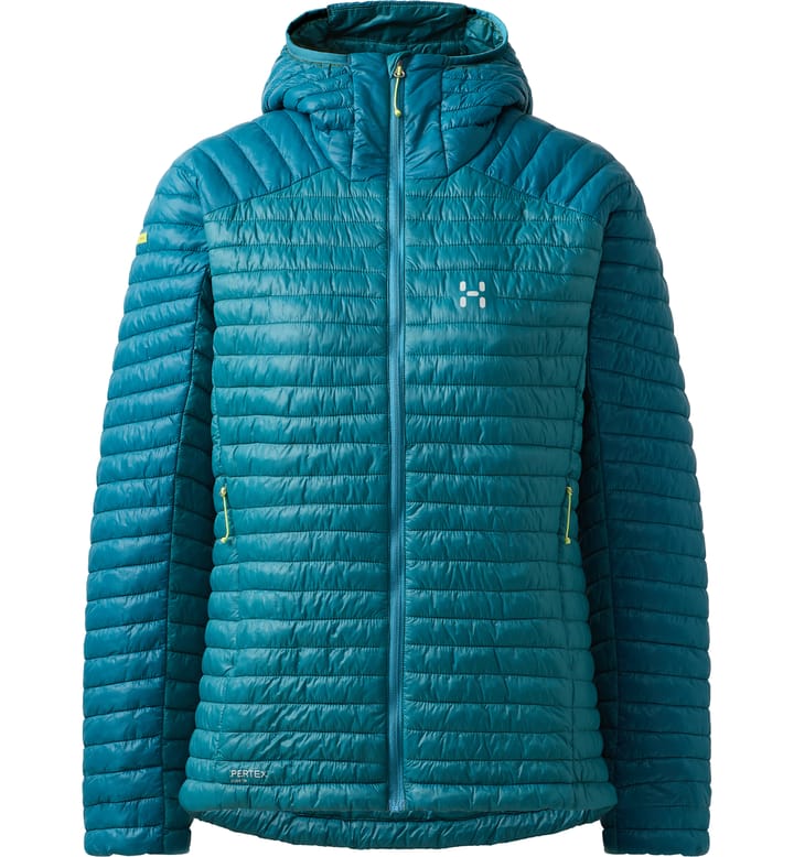 L.I.M Mimic II Hood Women Mountain Teal/Deep Teal