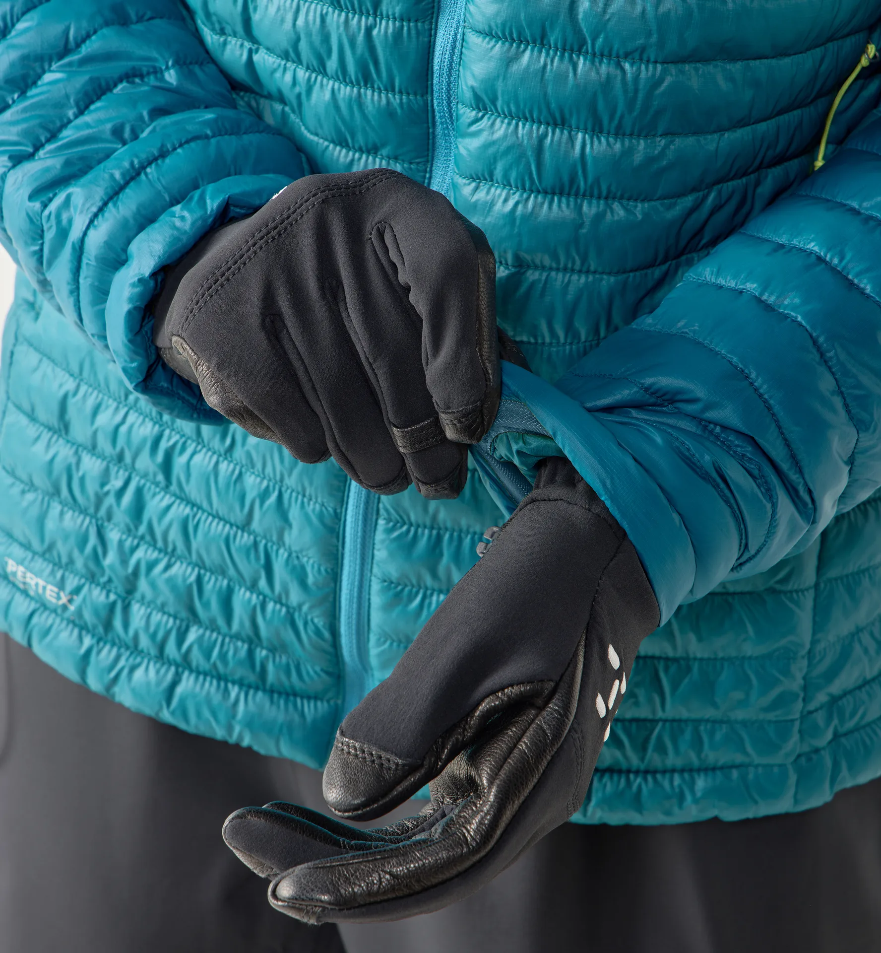 L.I.M Mimic II Hood Women Mountain Teal/Deep Teal