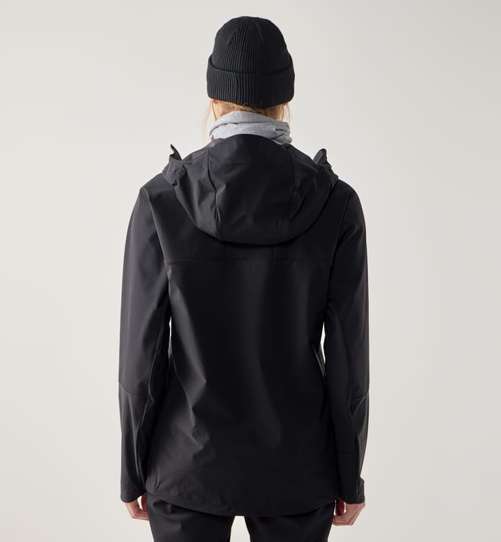 ROC Sight Softshell II Jacket Women True Black ROC Sight Softshell II Jacket Women True Black