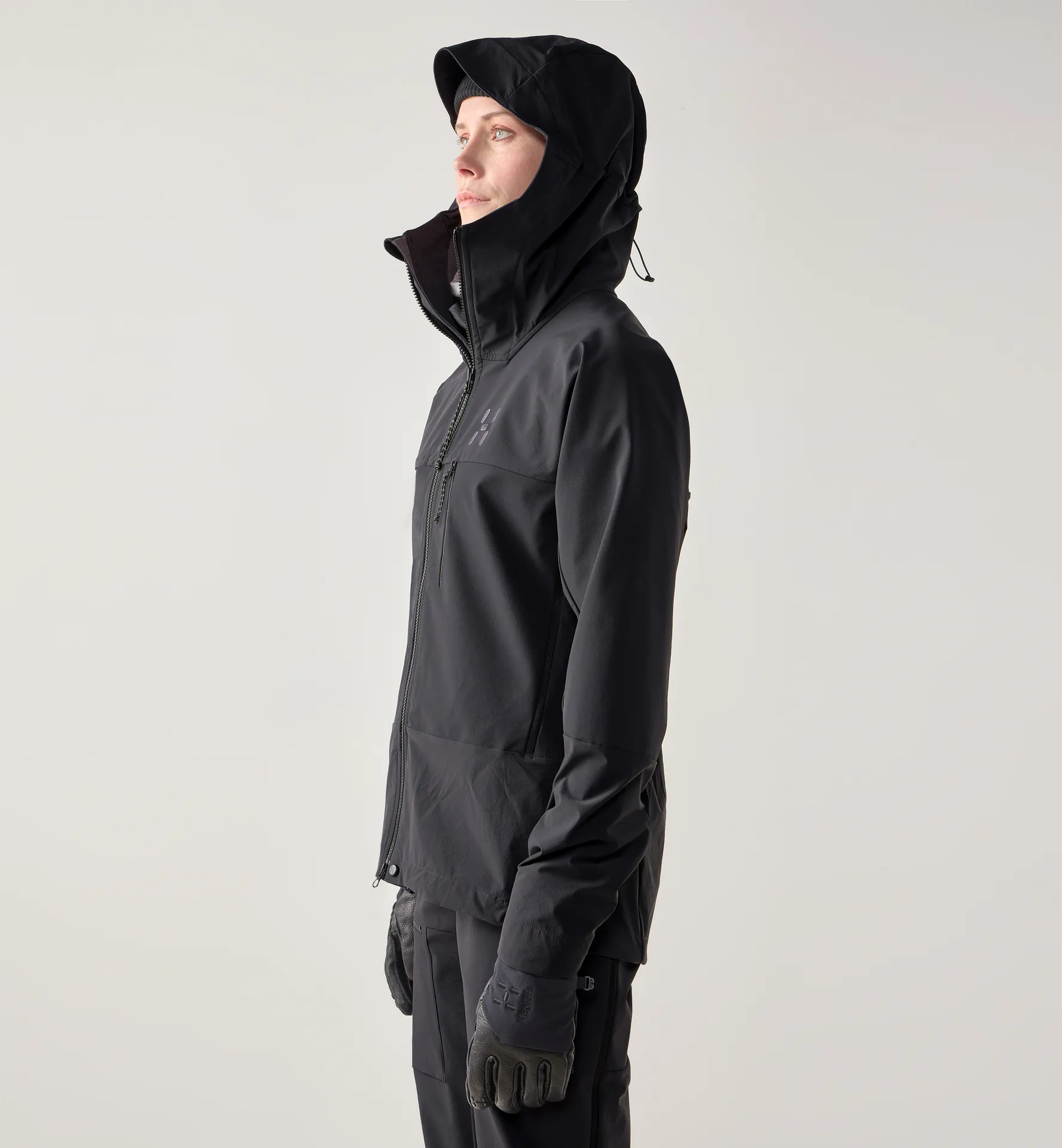 ROC Sight Softshell II Jacket Women True Black