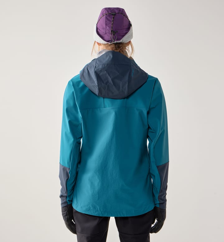 ROC Sight Softshell II Jacket Women Deep Teal/Tarn Blue ROC Sight Softshell II Jacket Women Deep Teal/Tarn Blue