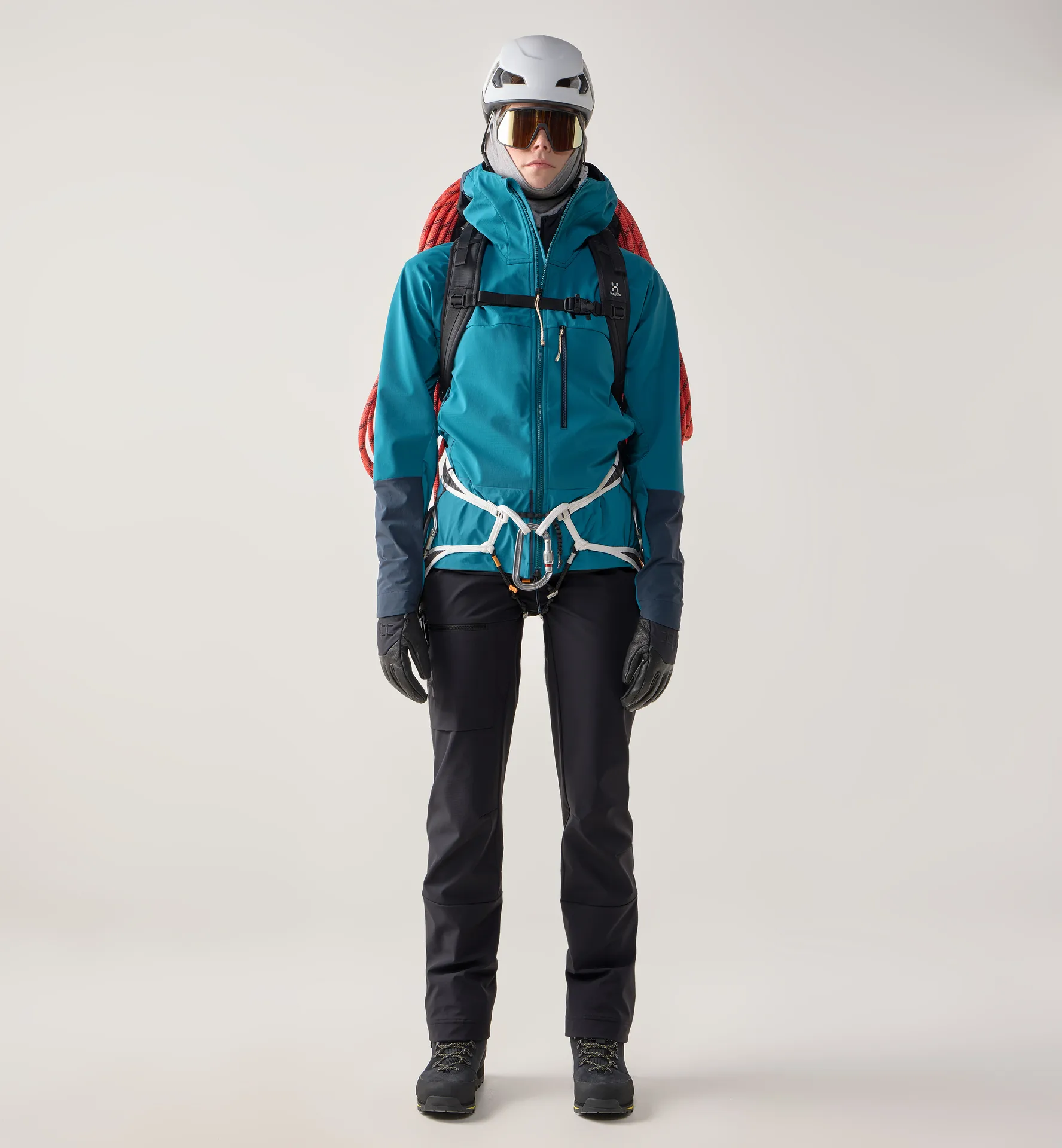 ROC Sight Softshell II Jacket Women Deep Teal/Tarn Blue