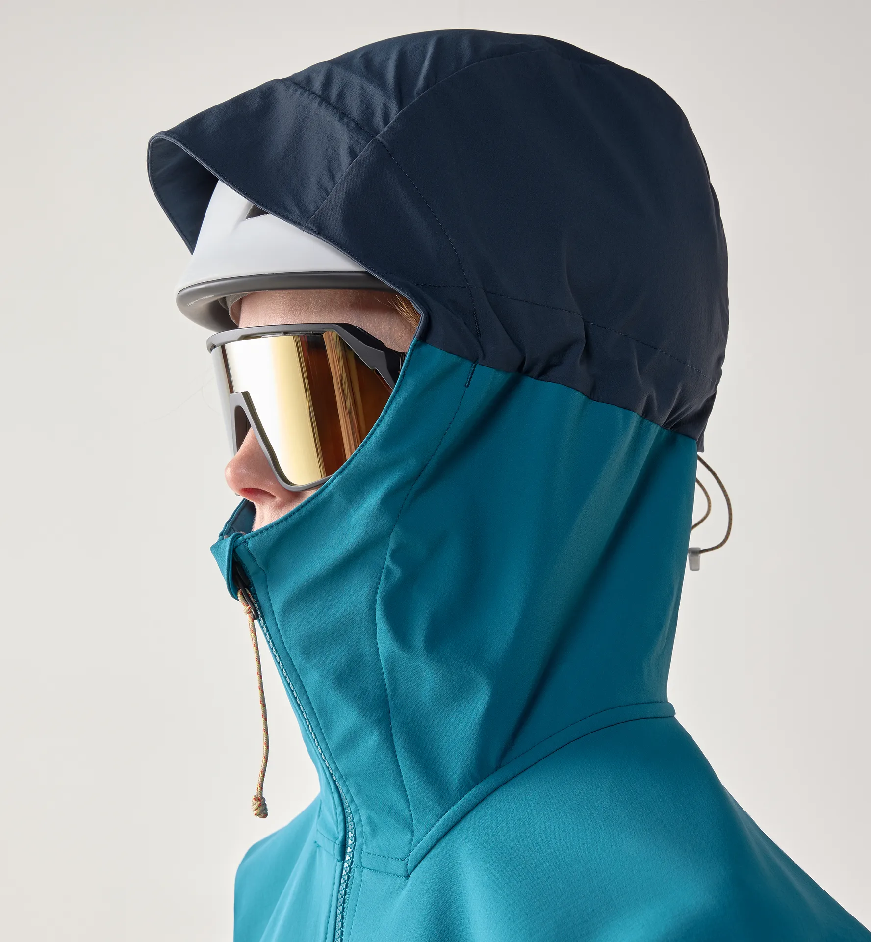 ROC Sight Softshell II Jacket Women Deep Teal/Tarn Blue