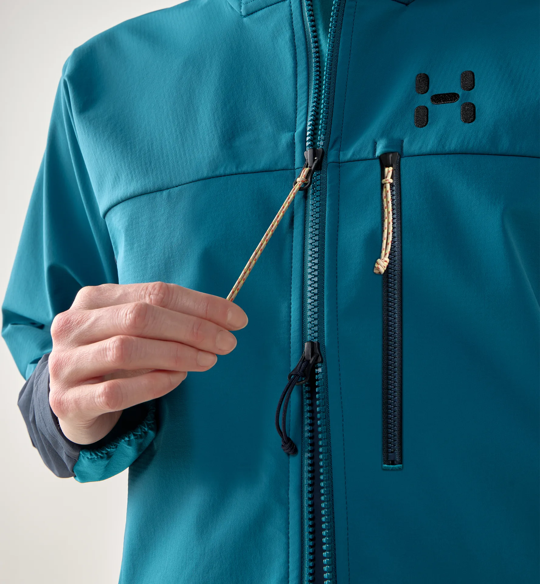 ROC Sight Softshell II Jacket Women Deep Teal/Tarn Blue