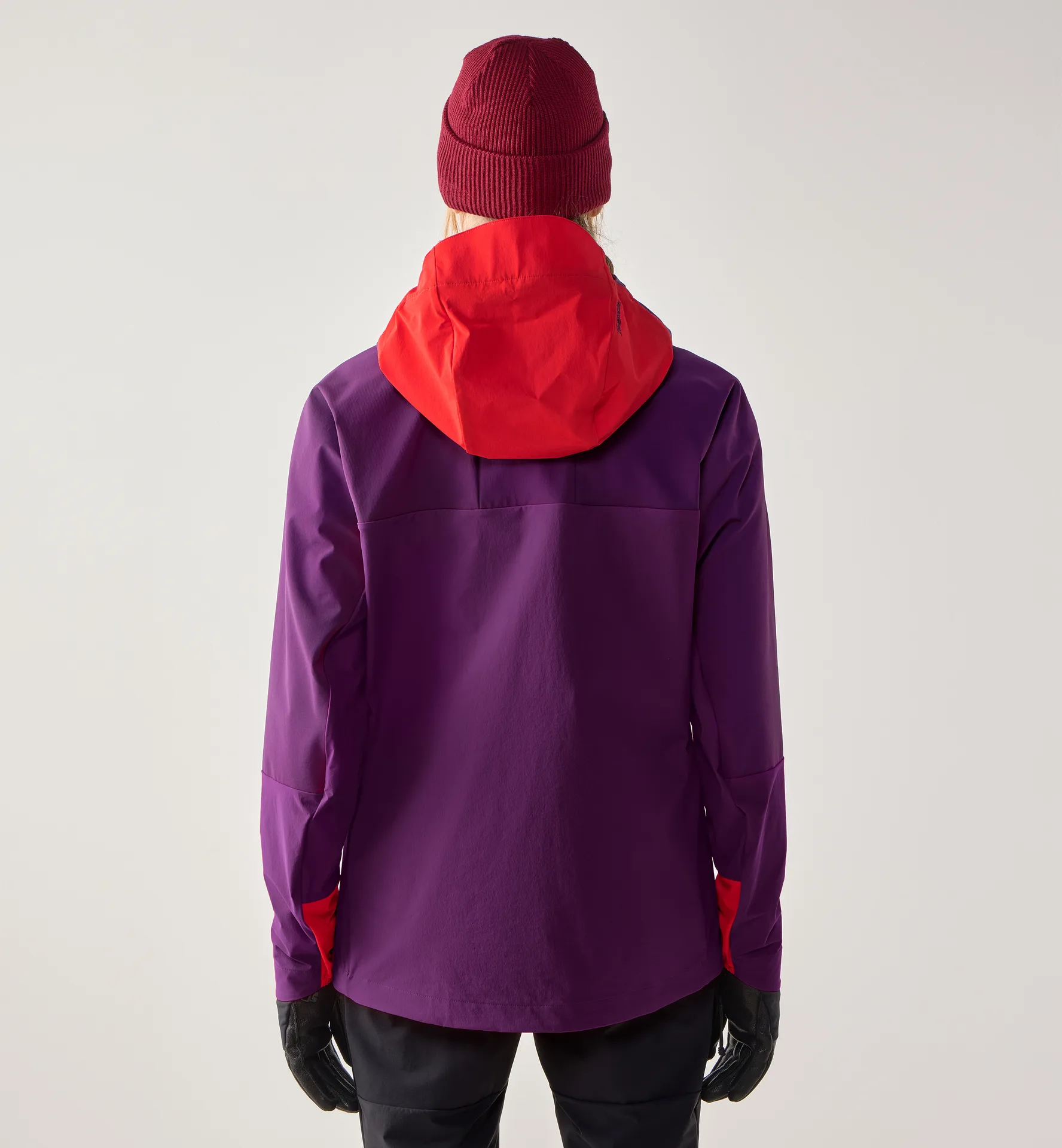 ROC Sight Softshell II Jacket Women Purple Night/Tech Red