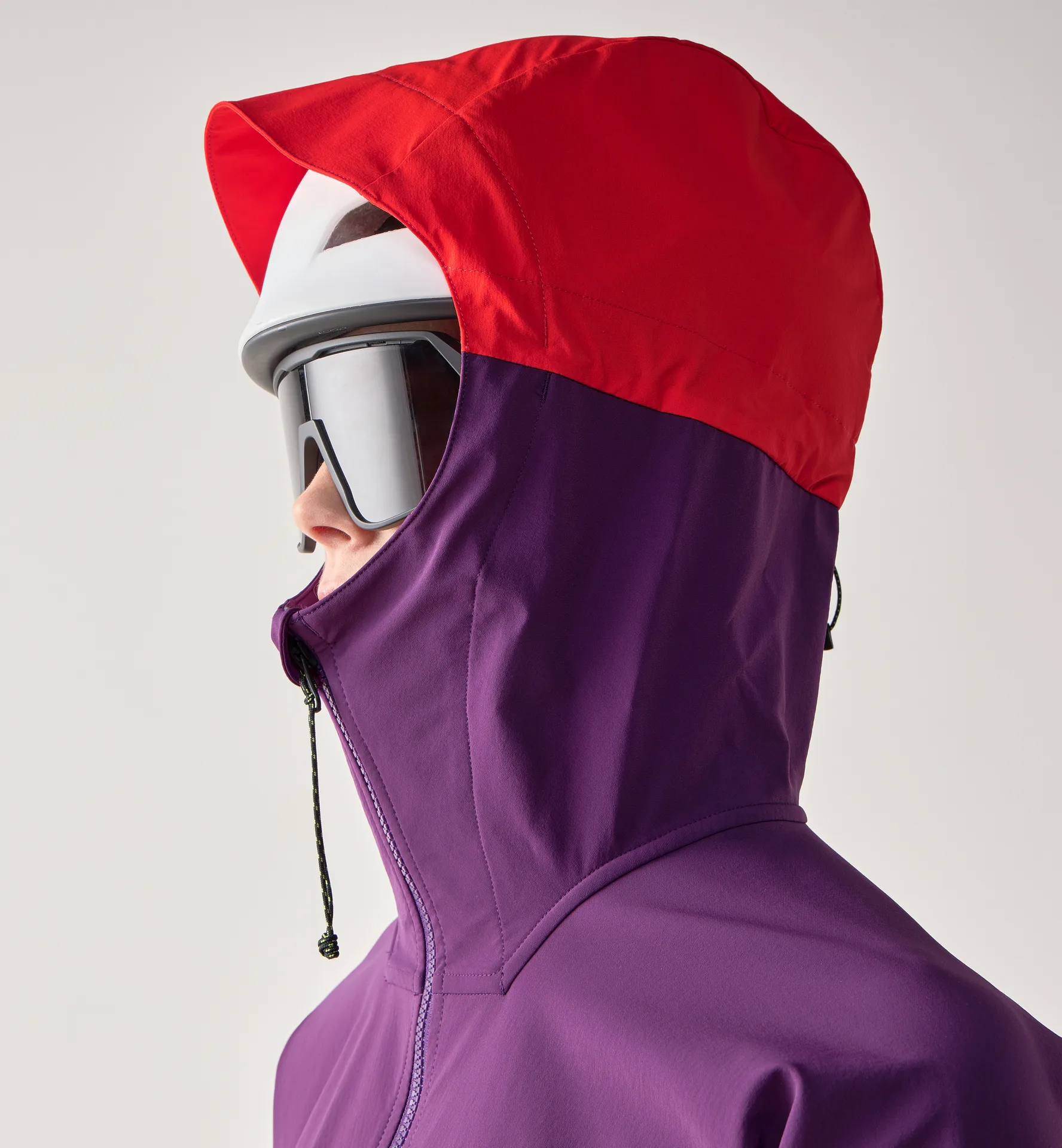 ROC Sight Softshell II Jacket Women Purple Night/Tech Red