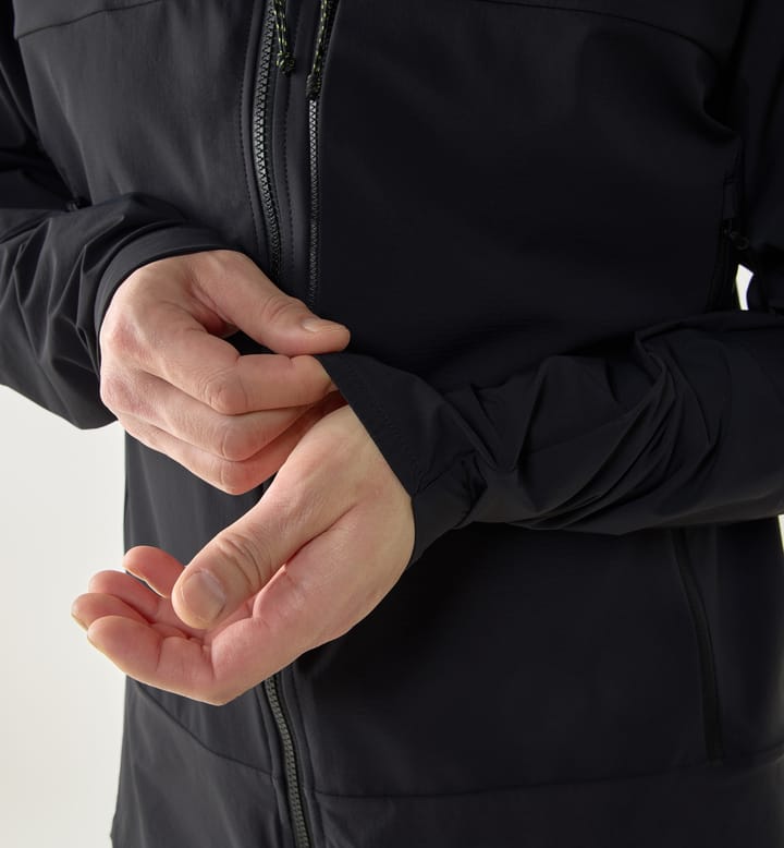 ROC Sight Softshell II Jacket Men True Black ROC Sight Softshell II Jacket Men True Black