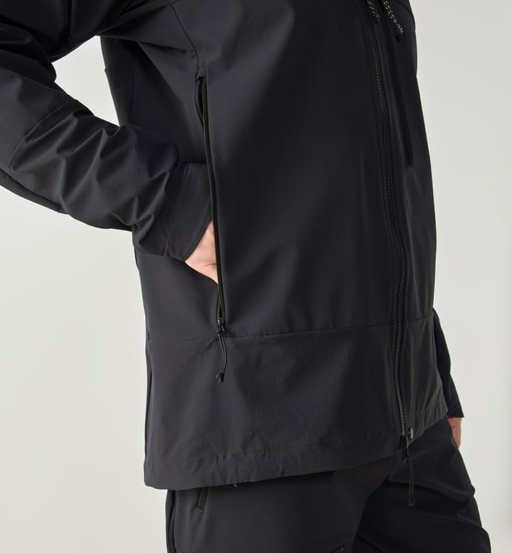 ROC Sight Softshell II Jacket Men True Black ROC Sight Softshell II Jacket Men True Black