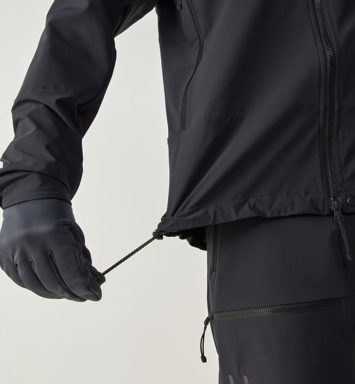 ROC Sight Softshell II Jacket Men True Black ROC Sight Softshell II Jacket Men True Black