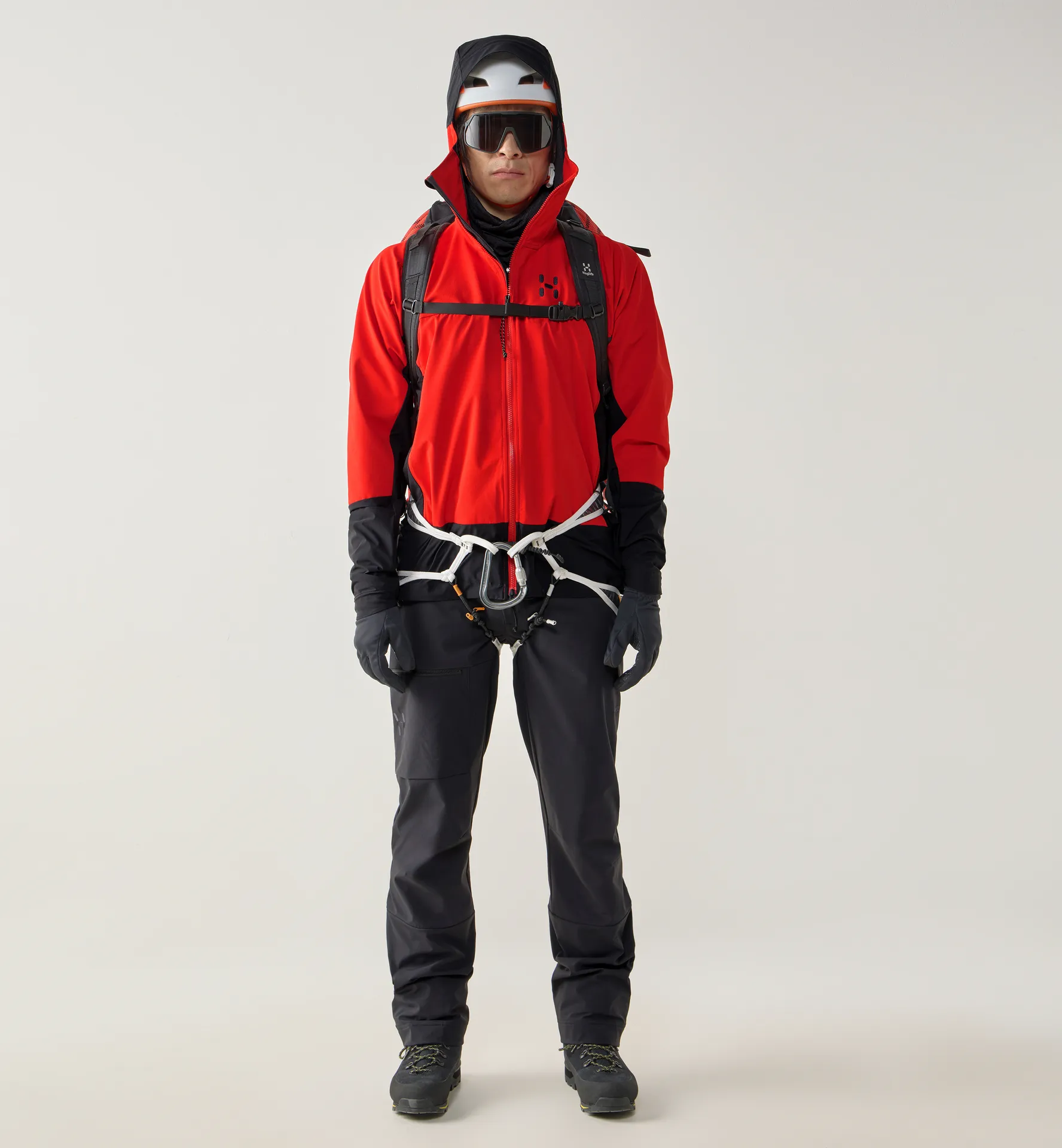 ROC Sight Softshell II Jacket Men Tech red/True black