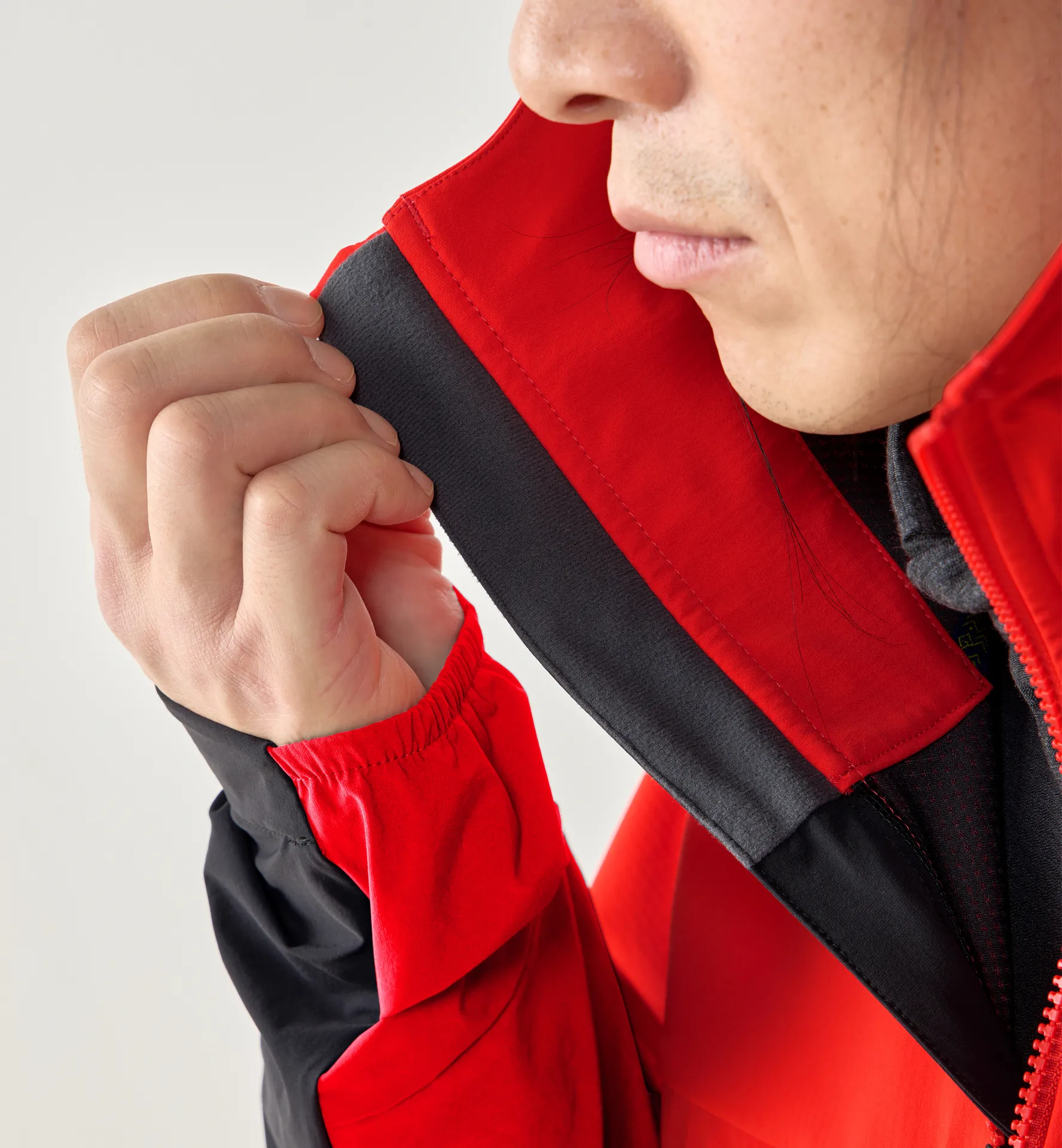 ROC Sight Softshell II Jacket Men | Tech red/True black 
