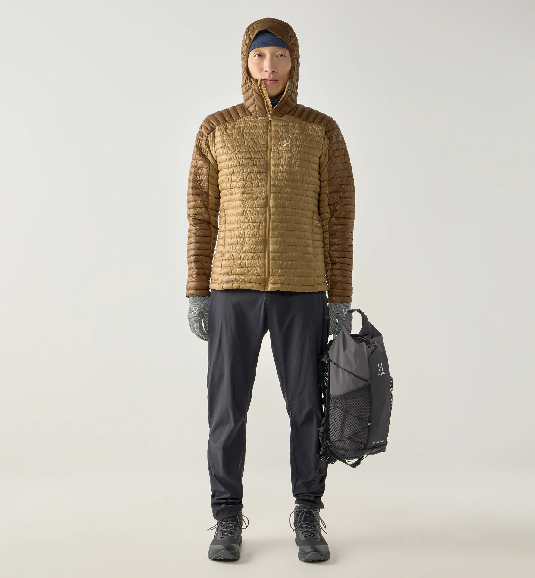 L.I.M Mimic II Hood Men Oak Brown/Teak Brown