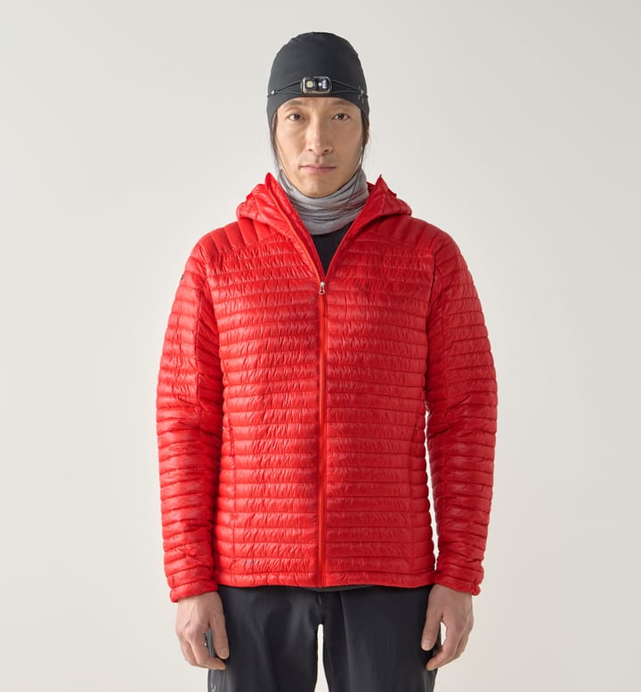 L.I.M Mimic II Hood Men Tech Red