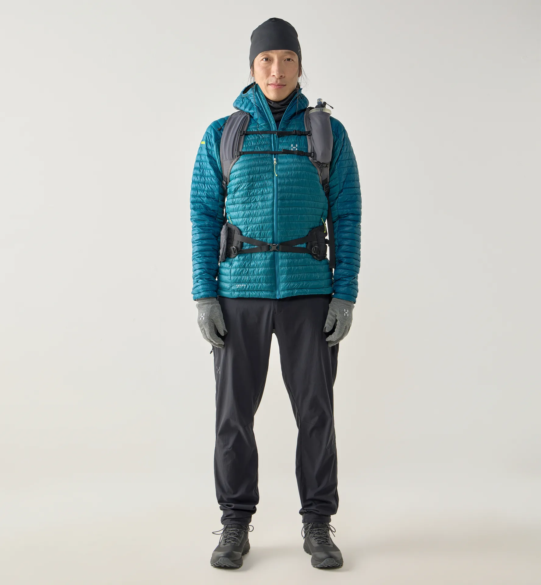 L.I.M Mimic II Hood Men Mountain Teal/Deep Teal