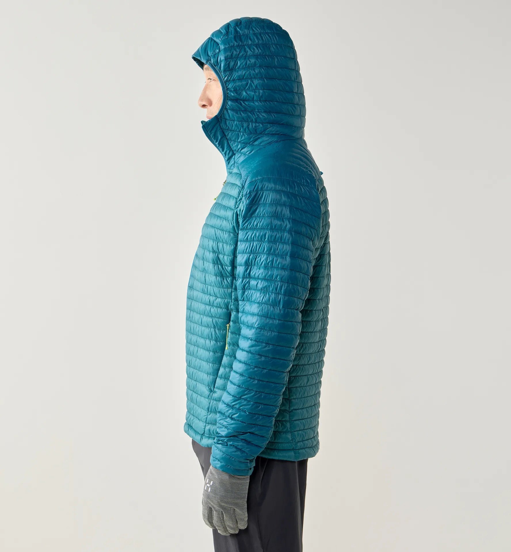 L.I.M Mimic II Hood Men Mountain Teal/Deep Teal