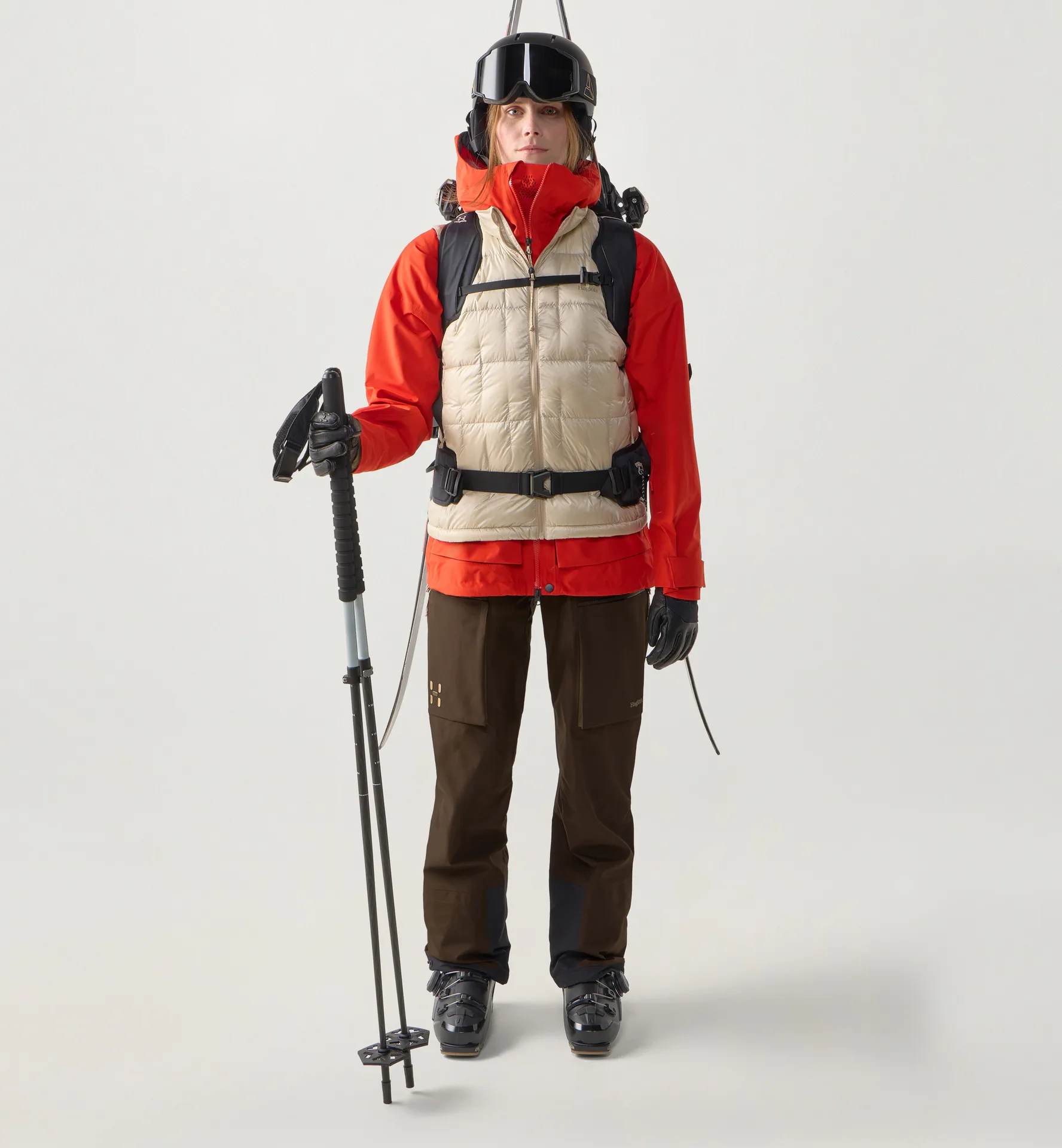 Haglöfs Vassi GTX II Pant Women Woodland Brown - Damen - L