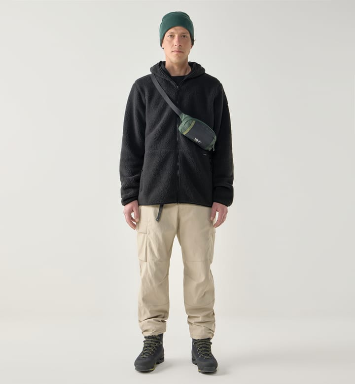 Funäs Pile Hood Men True Black Funäs Pile Hood Men True Black