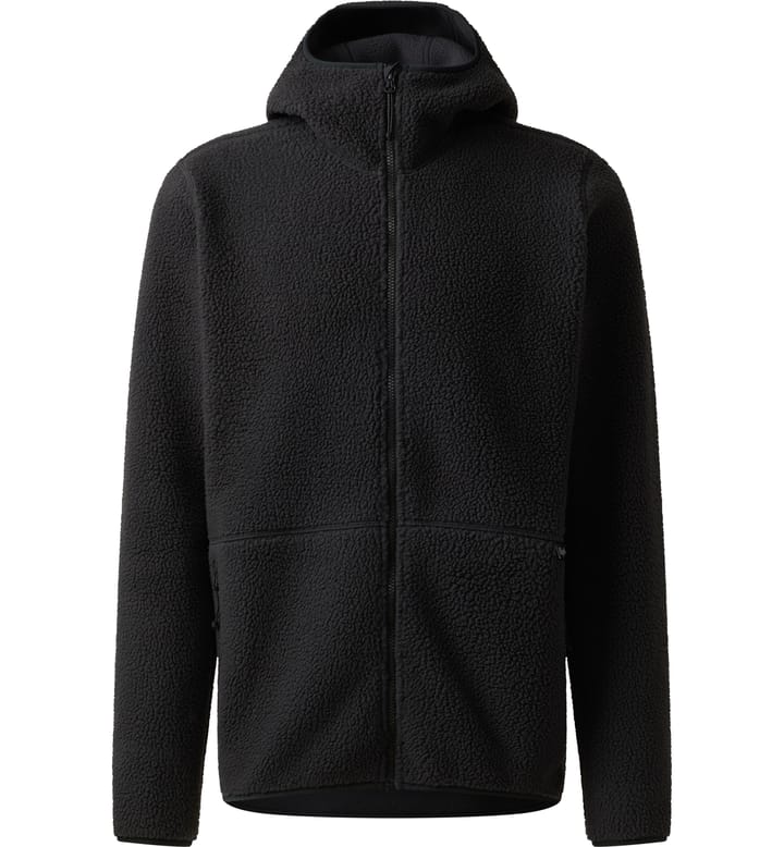 Funäs Pile Hood Men True Black Funäs Pile Hood Men True Black