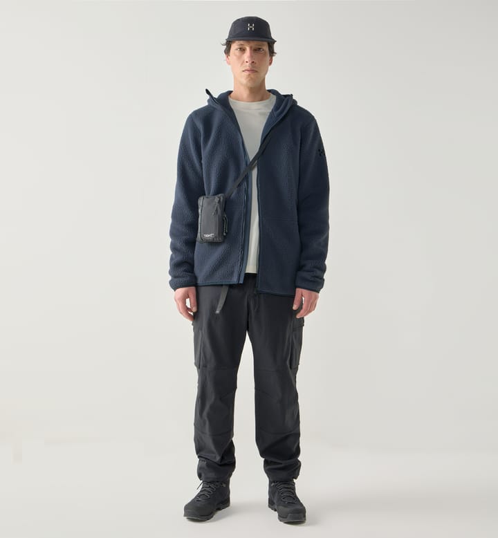 Funäs Pile Hood Men Tarn Blue Funäs Pile Hood Men Tarn Blue