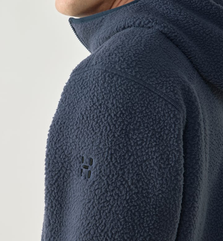Funäs Pile Hood Men Tarn Blue Funäs Pile Hood Men Tarn Blue
