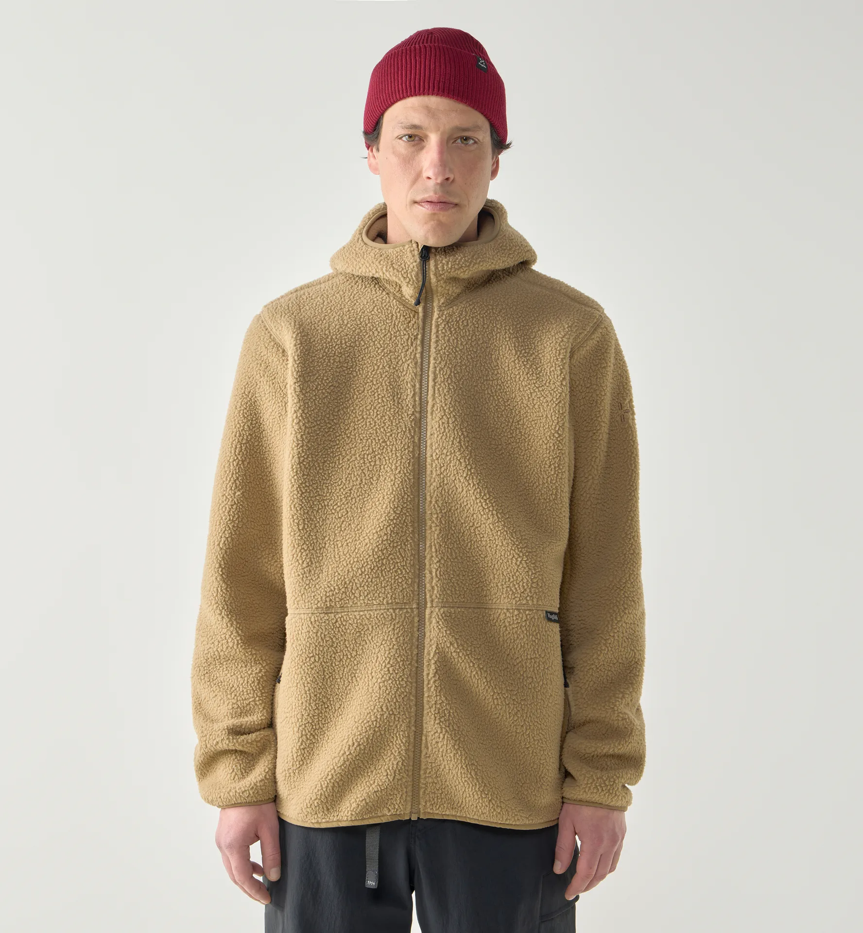 Funäs Pile Hood Men Oak Brown