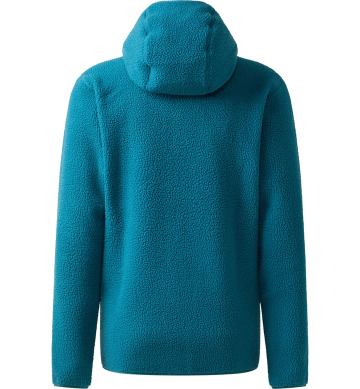 Funäs Pile Hood Men Deep Teal Funäs Pile Hood Men Deep Teal