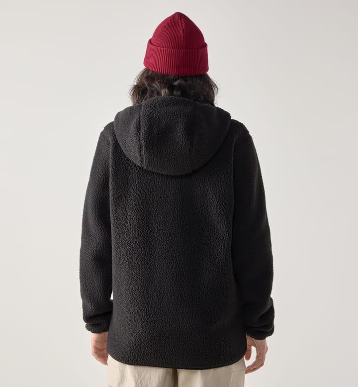 Funäs Pile Hood Women True Black Funäs Pile Hood Women True Black