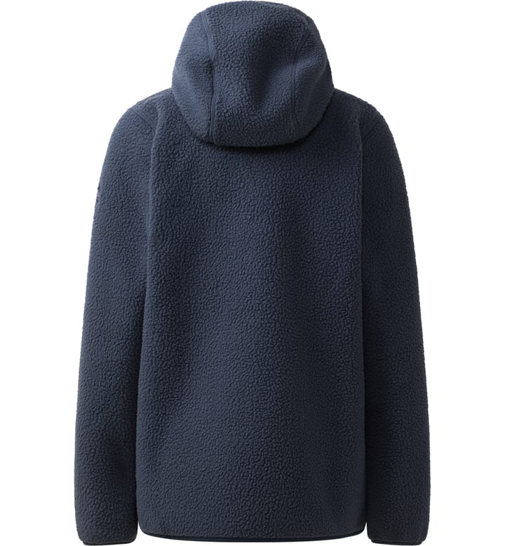 Funäs Pile Hood Women Tarn Blue Funäs Pile Hood Women Tarn Blue