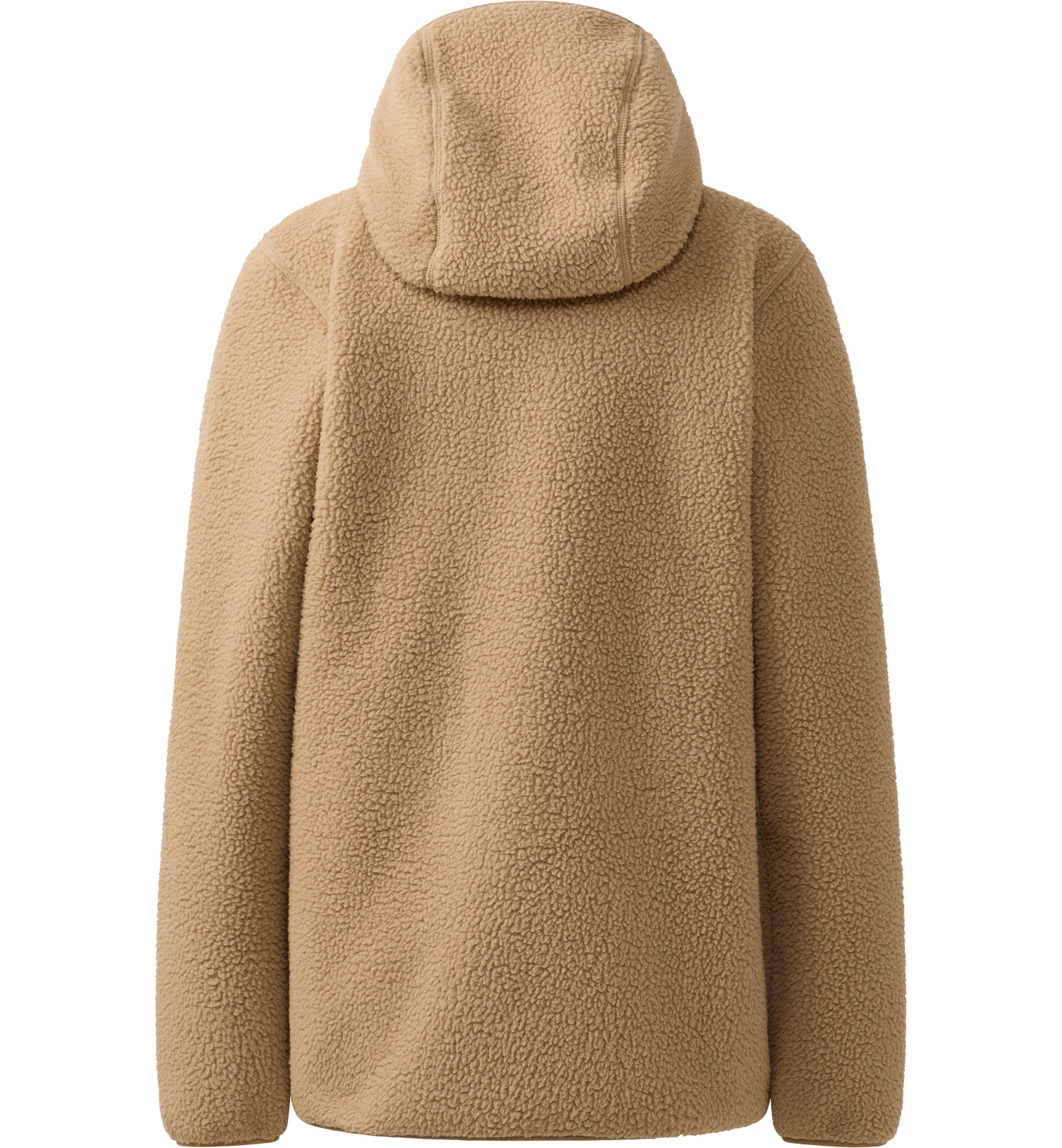 Funäs Pile Hood Women Oak Brown