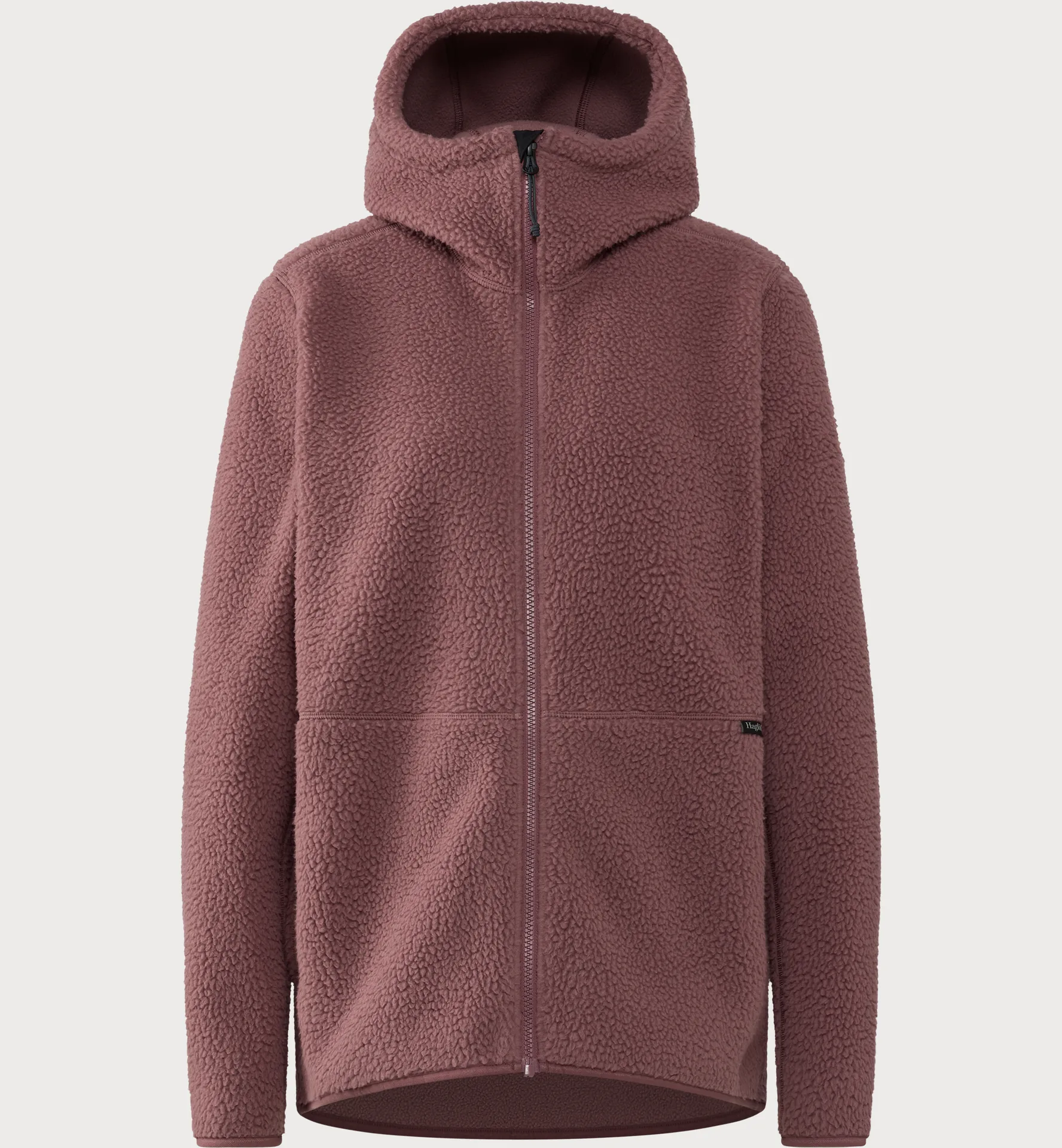 Funäs Pile Hood Women Misty Mauve