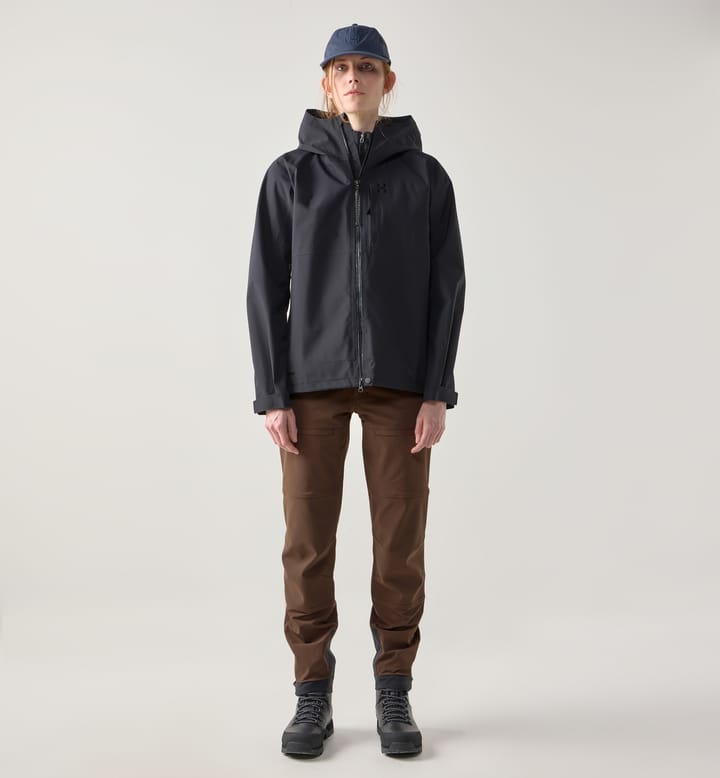 Front Proof II Jacket Women True Black Front Proof II Jacket Women True Black