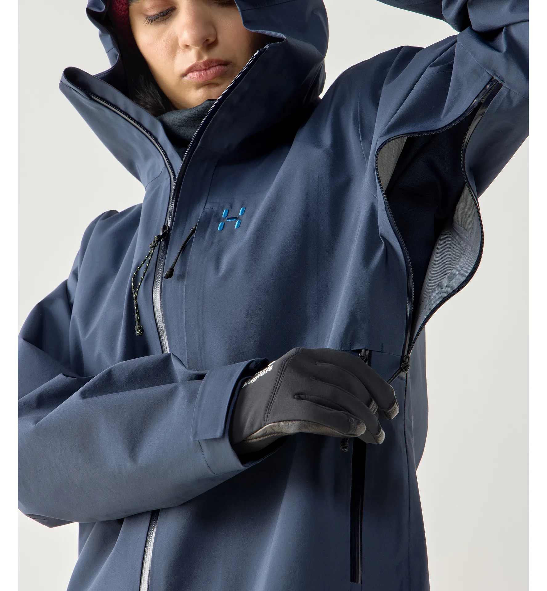 Front Proof II Jacket Women Tarn Blue