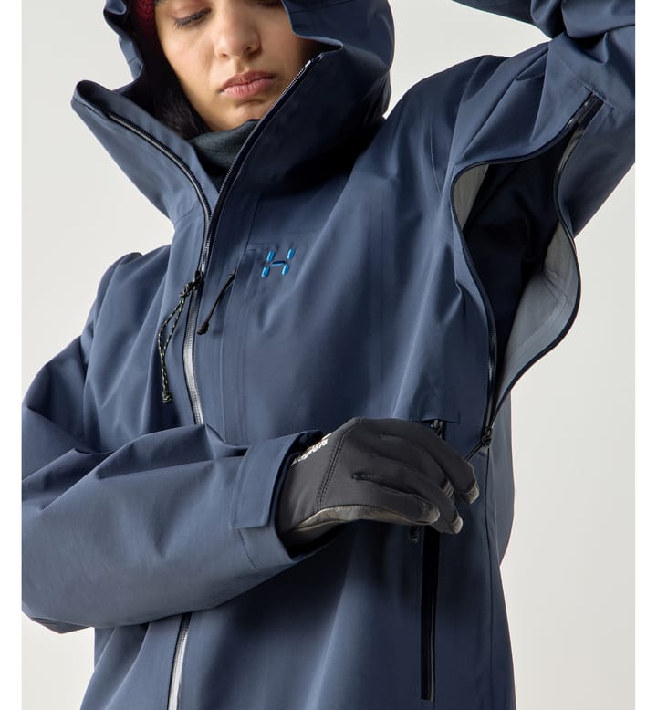 Front Proof II Jacket Women Tarn Blue Front Proof II Jacket Women Tarn Blue