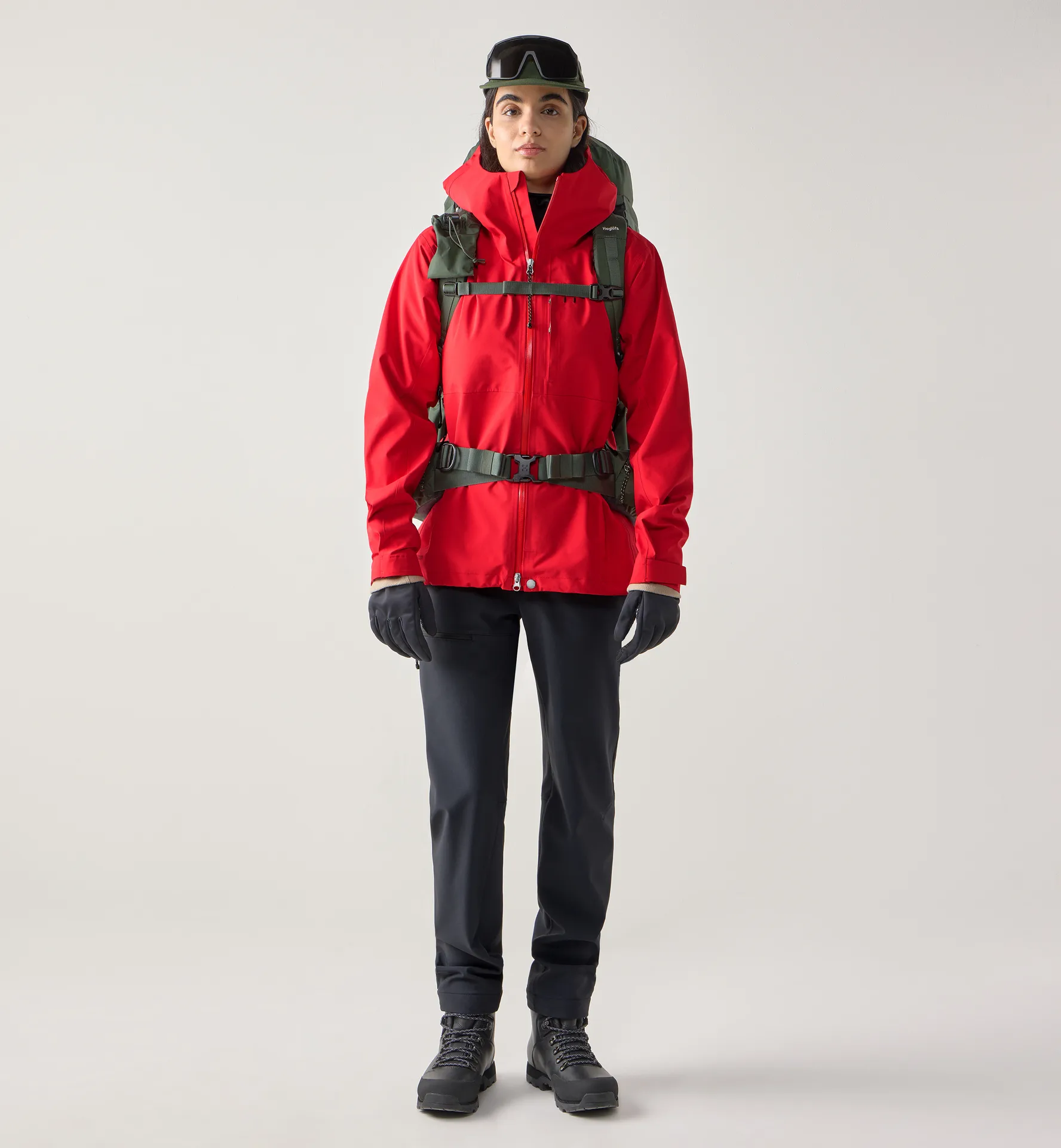 Front Proof II Jacket Women Bright Red