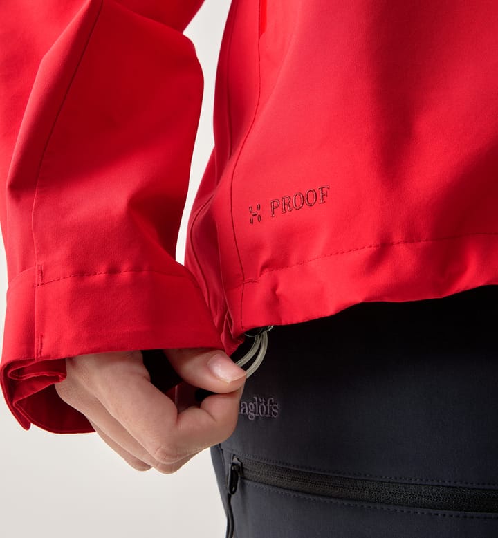 Front Proof II Jacket Women Bright Red Front Proof II Jacket Women Bright Red