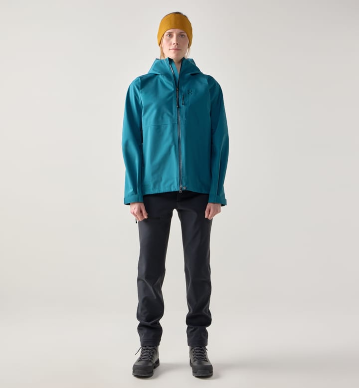 Front Proof II Jacket Women Deep Teal Front Proof II Jacket Women Deep Teal